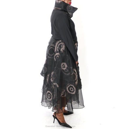 Heydari Texture & Swirl Dress - Essential Elements Chicago