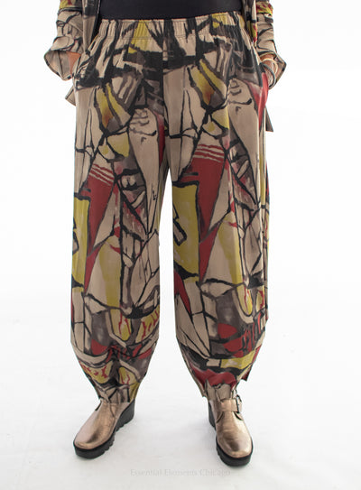 IC Collection Pintuck Bubble Pant