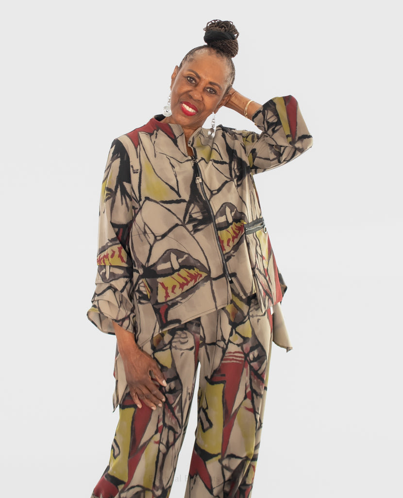 IC Collection Zip Front Top