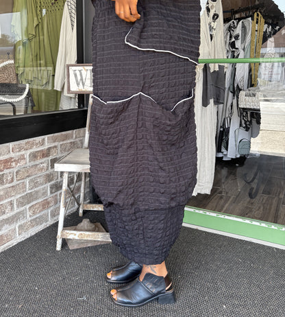 IC Collection Bubble Check Lantern Pants