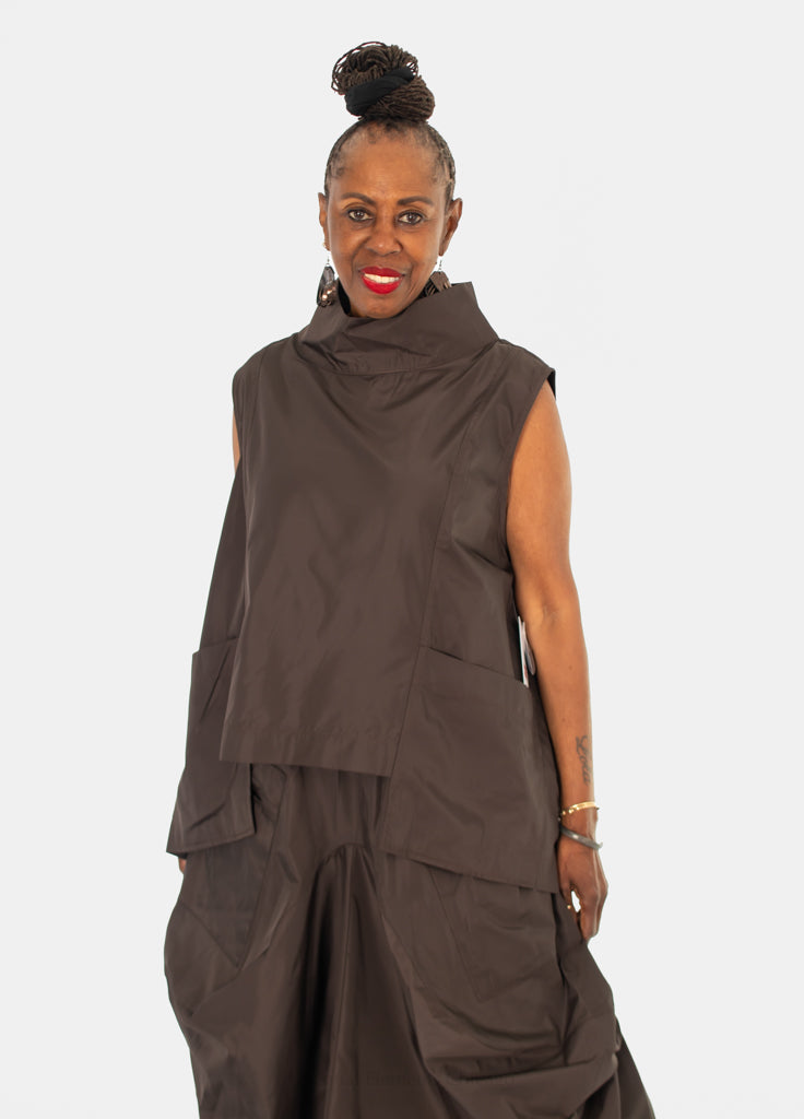 IC Collection Stand Collar Vest