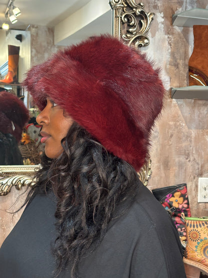 Luxe Faux Fur Bucket