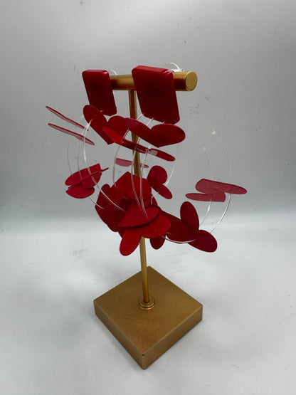 TAKARA Floating Hearts Earrings