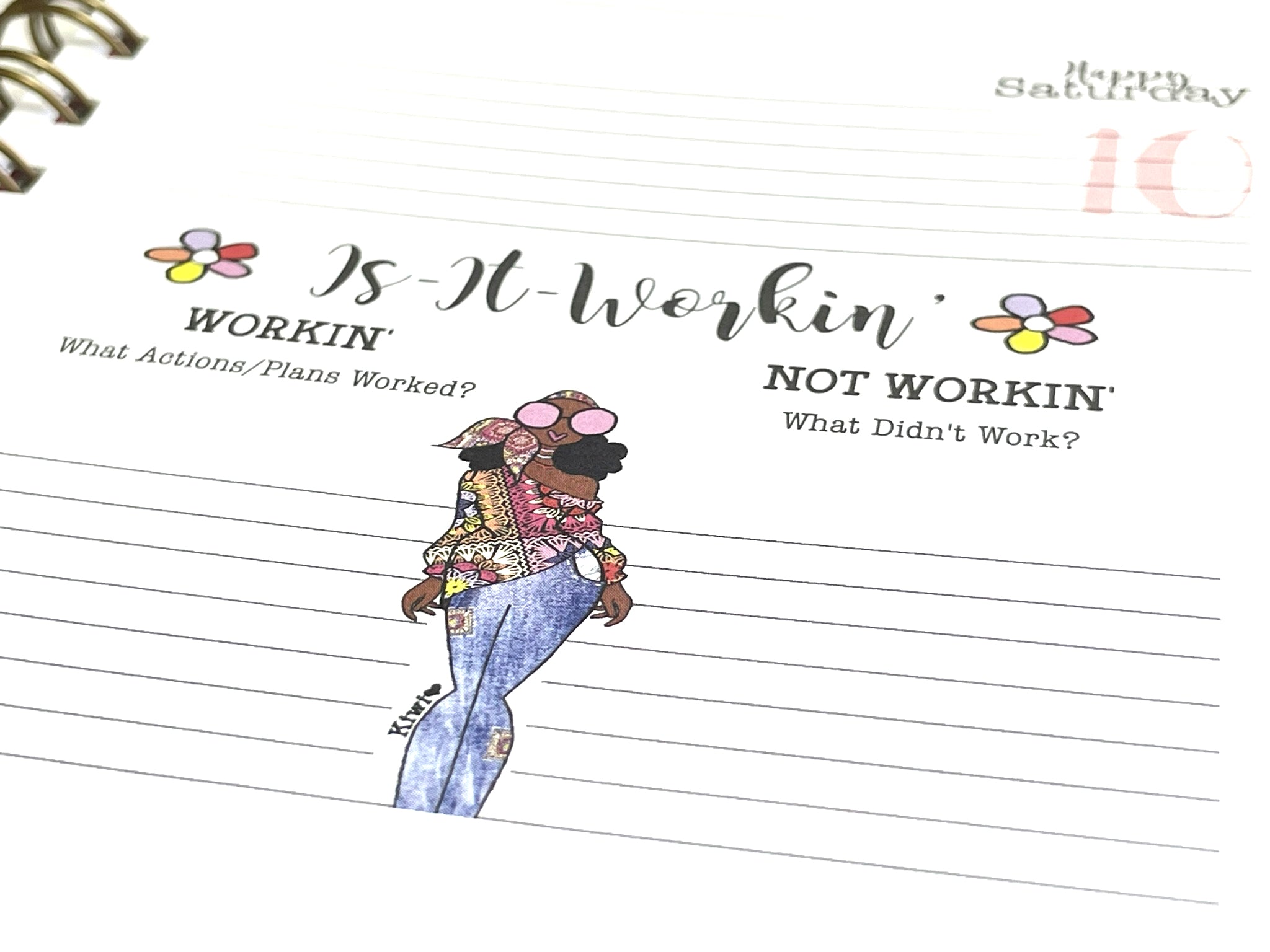 Shades of Color 2026 Inspirational Planner - Kiwi McDowell