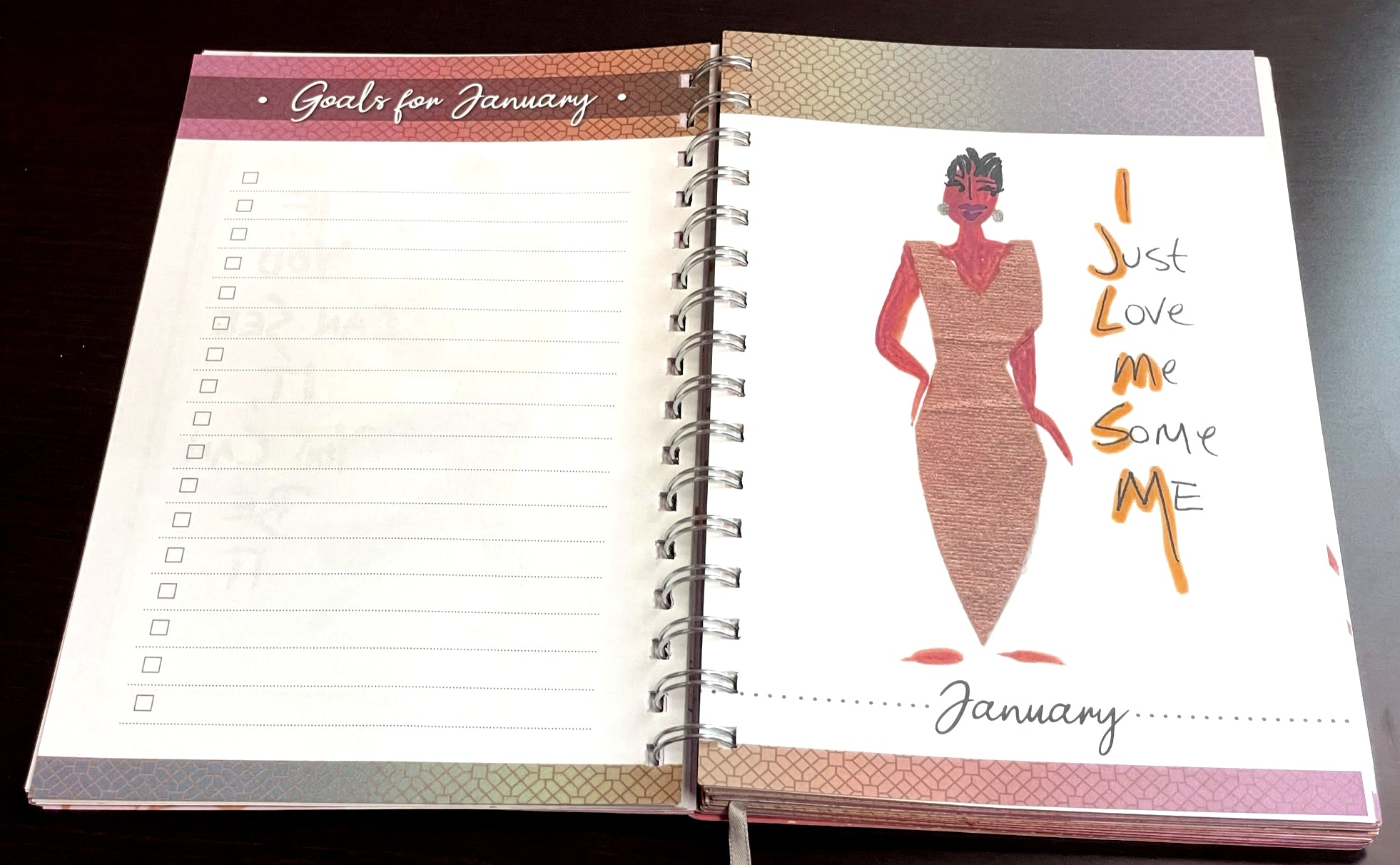 Shades of Color 2026 Inspirational Planner - by Cidne Wallace