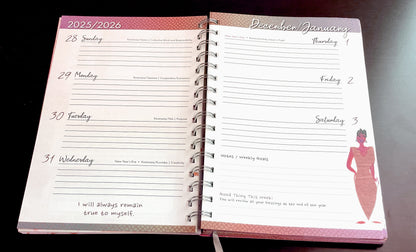 Shades of Color 2026 Inspirational Planner - by Cidne Wallace
