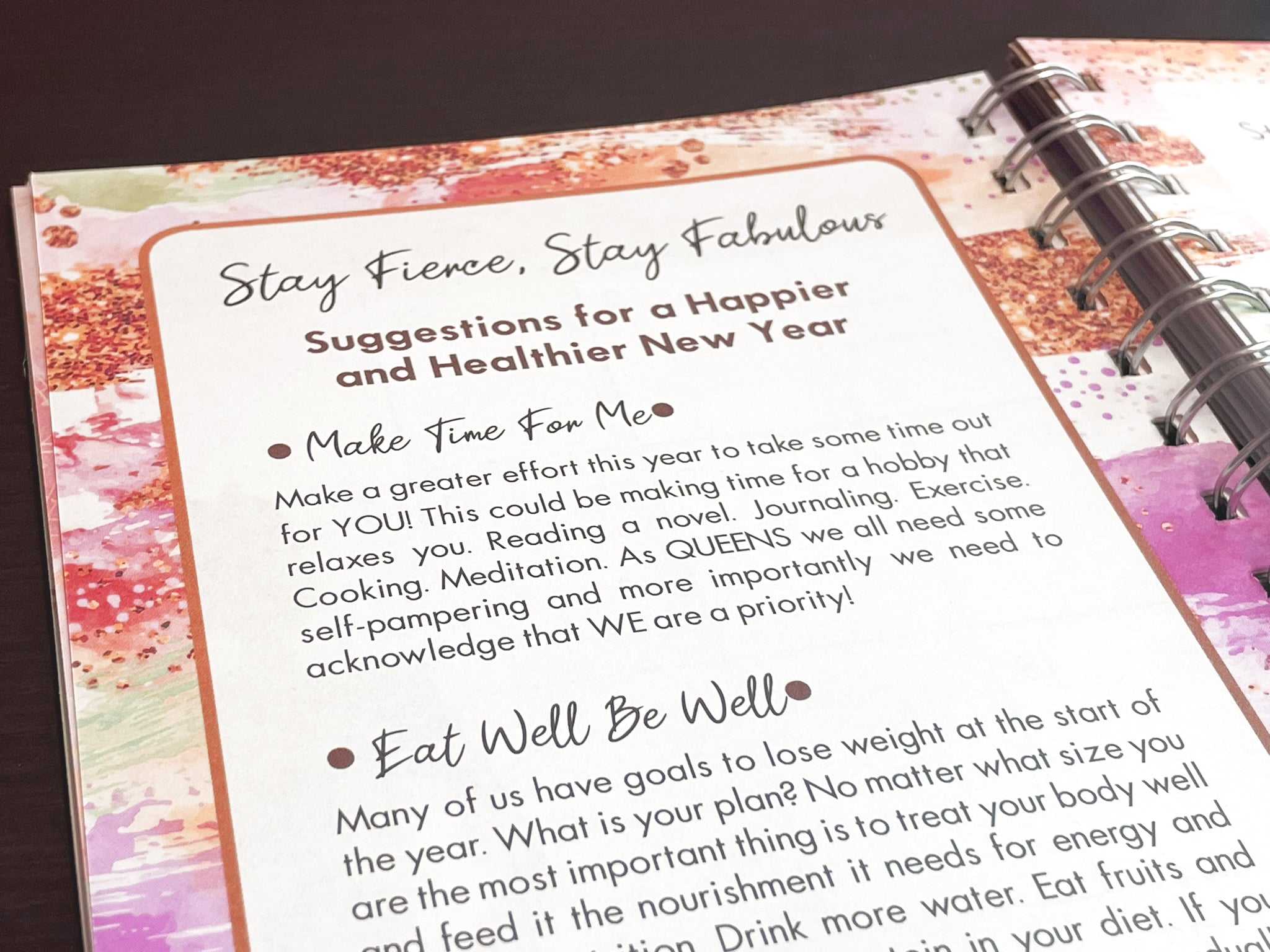 Shades of Color 2026 Inspirational Planner - by Cidne Wallace