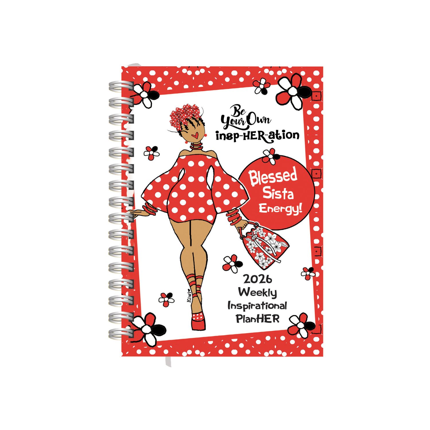 Shades of Color 2026 Inspirational Planner - Kiwi McDowell