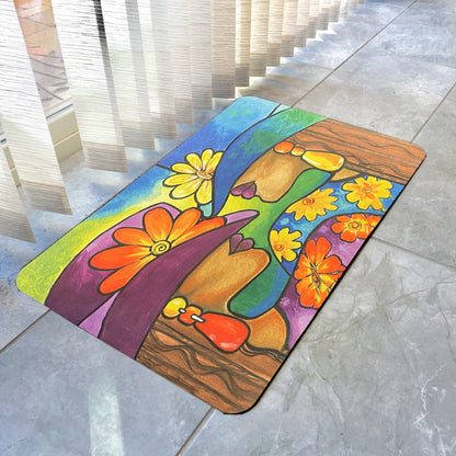 Shades of Color Interior Floor Mat