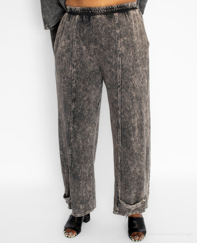 J Her Fade to Floral Set, Ash Black