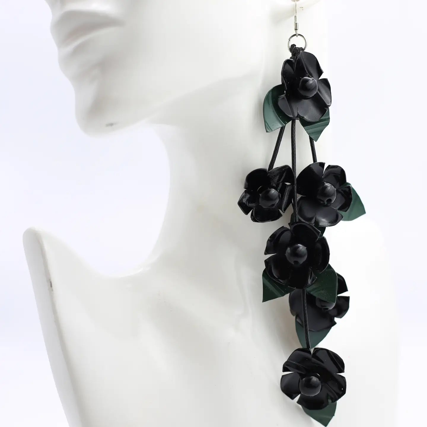 Jianhui Hand Gilded Poppy Earrings