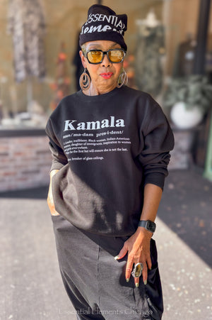 Kamala Defined Sweatshirt - Essential Elements Chicago