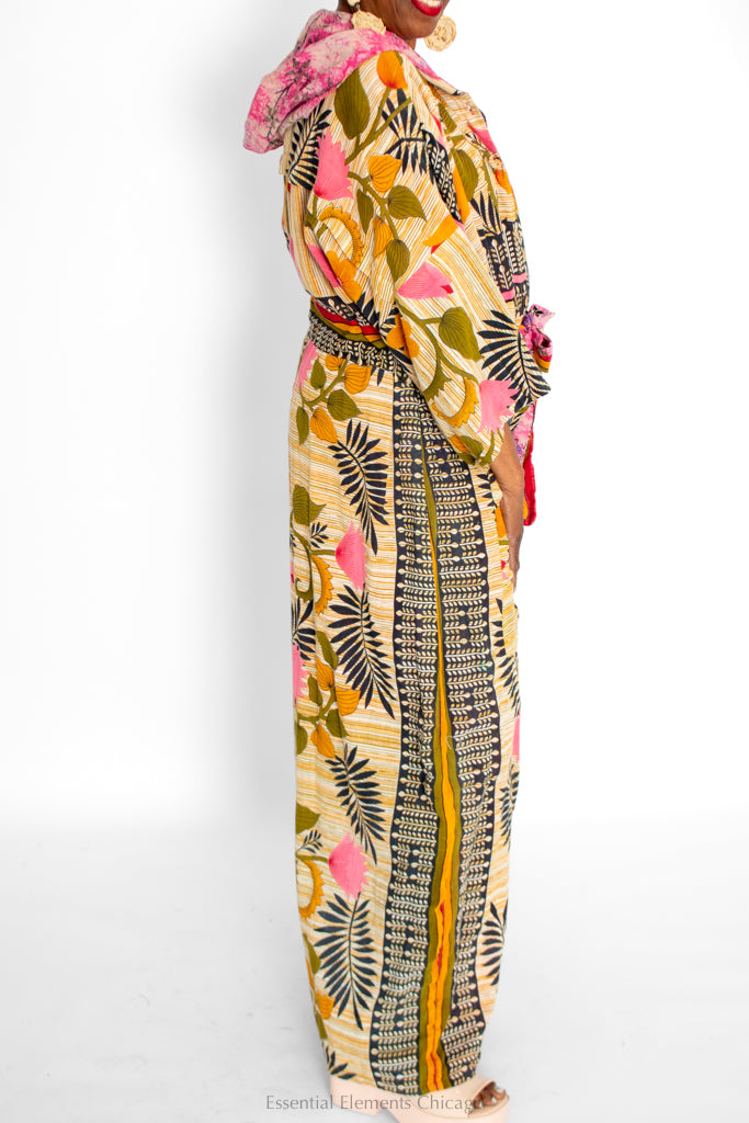 Kantha Bae Sari Zen Hooded Jumpsuit
