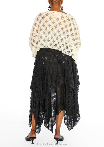 Kantha Bae Lace Pixie Skirt