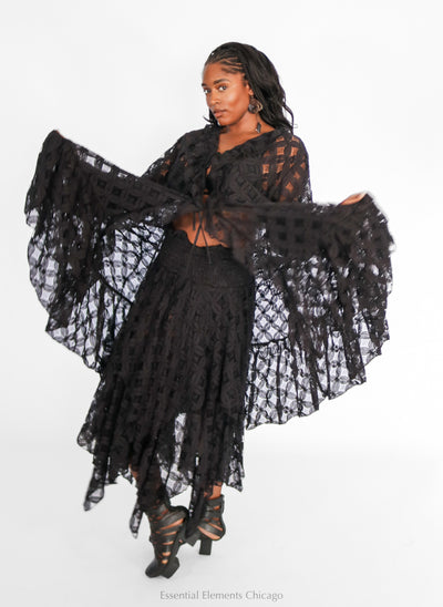 Kantha Bae Lace Pixie Skirt