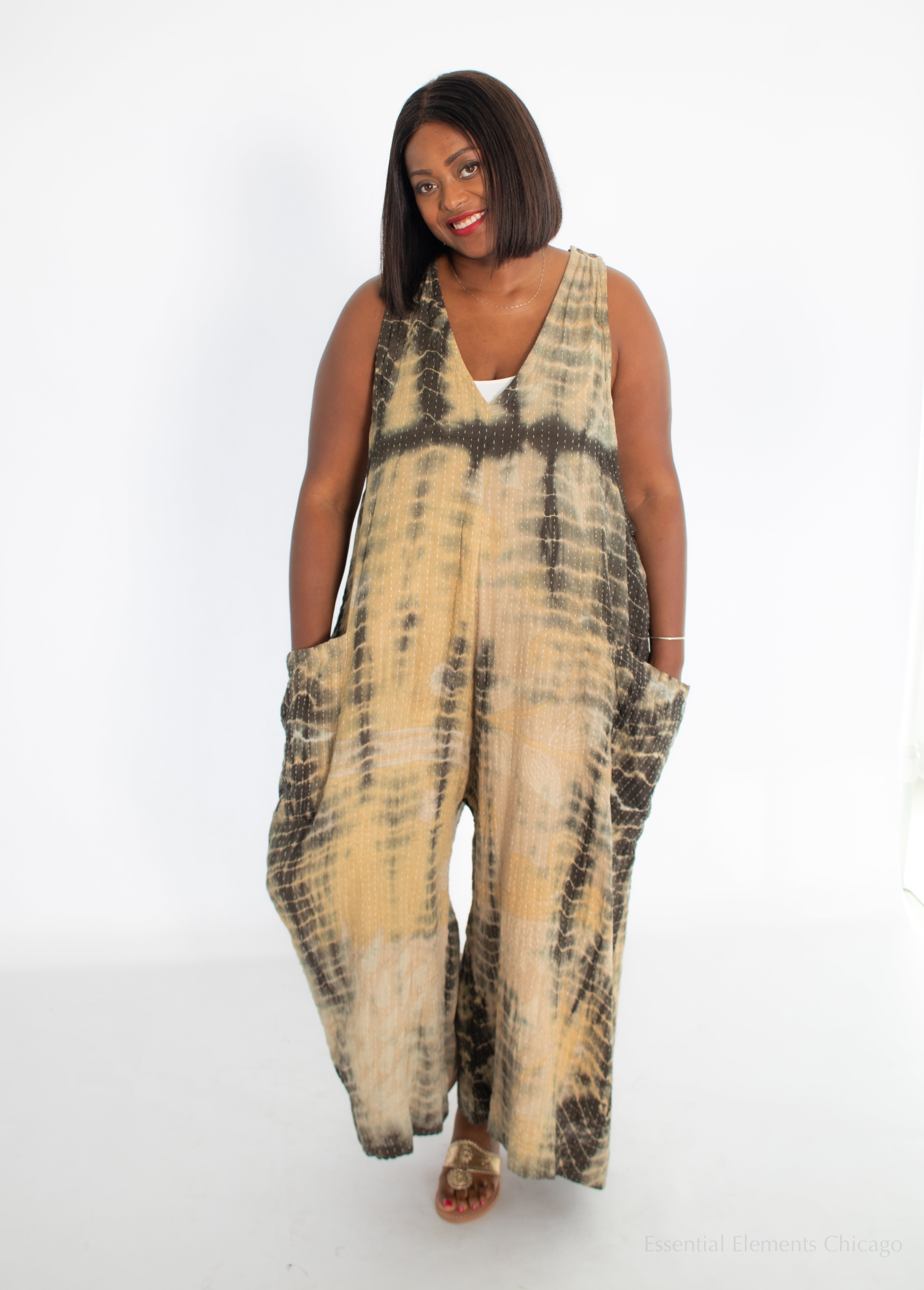 Kantha Bae Harmony Wide Leg Jumpsuit