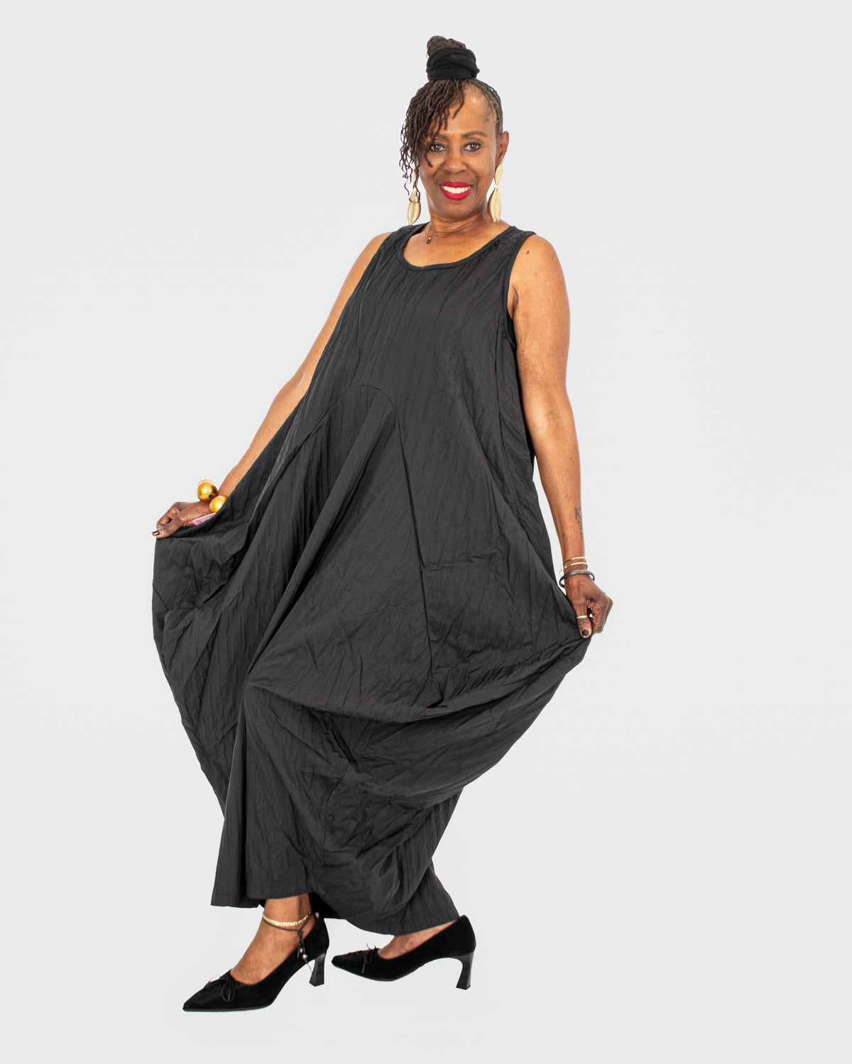 Kedem Sasson Kari Dress, Black