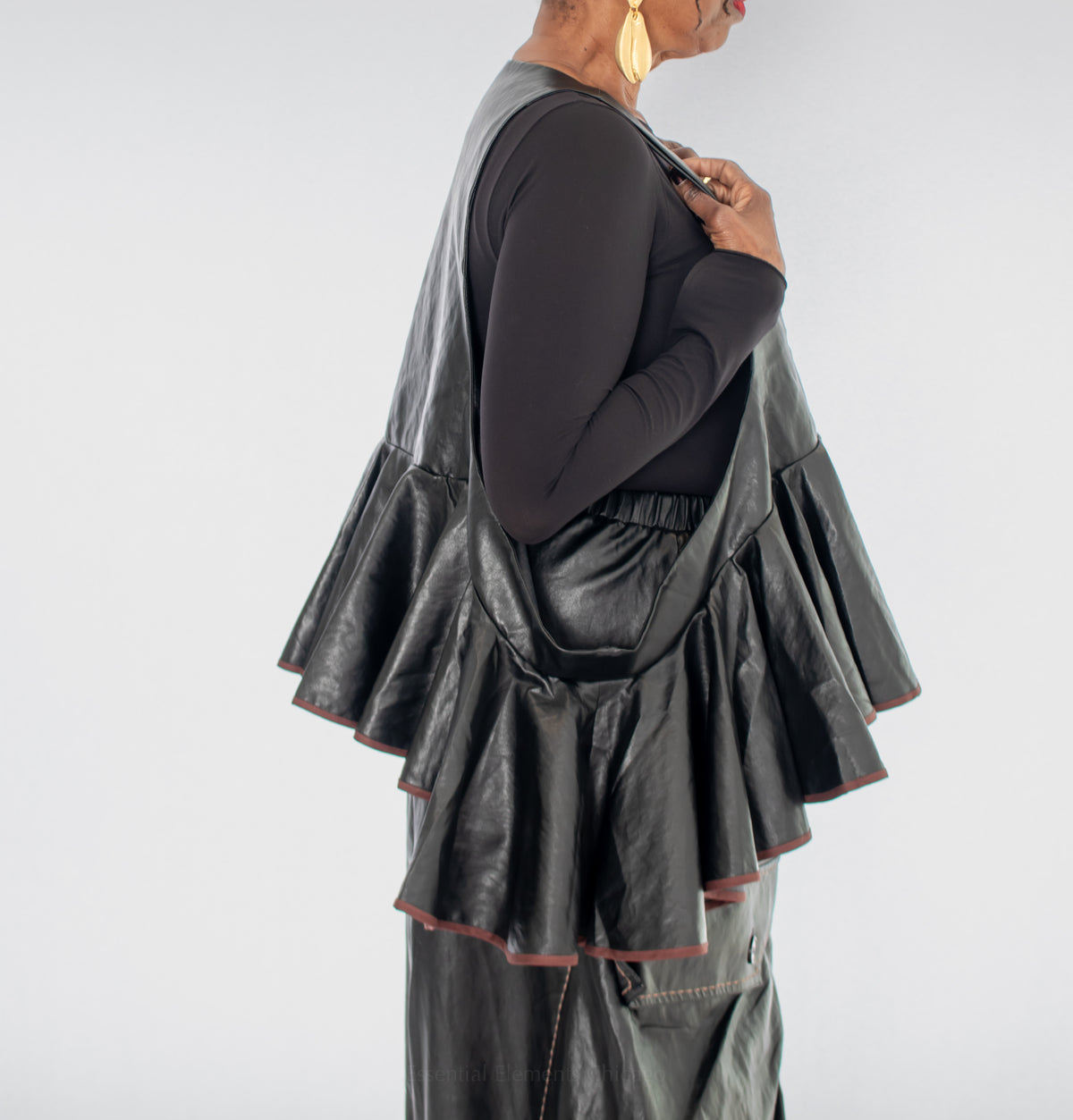 Kedem Sasson Layer Vest, Black