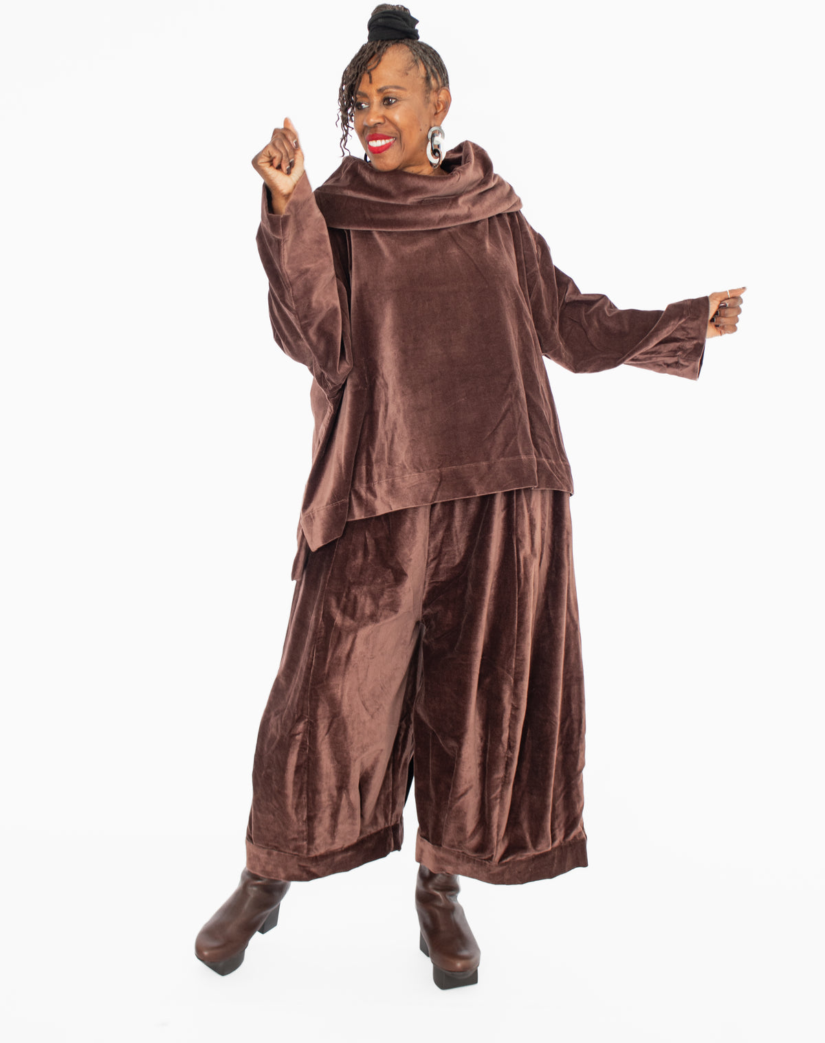 Kedem Sasson Sol Top, Brown