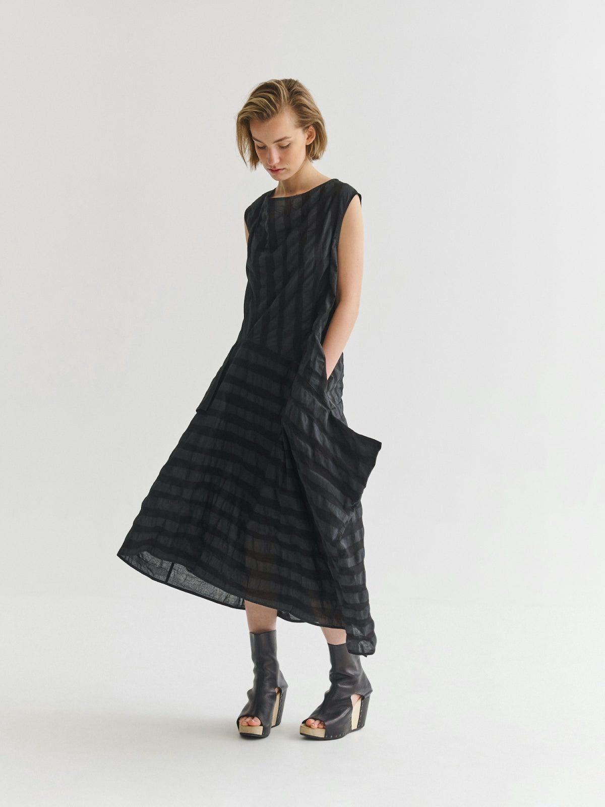 Kedziorek Geo Stripe Dress