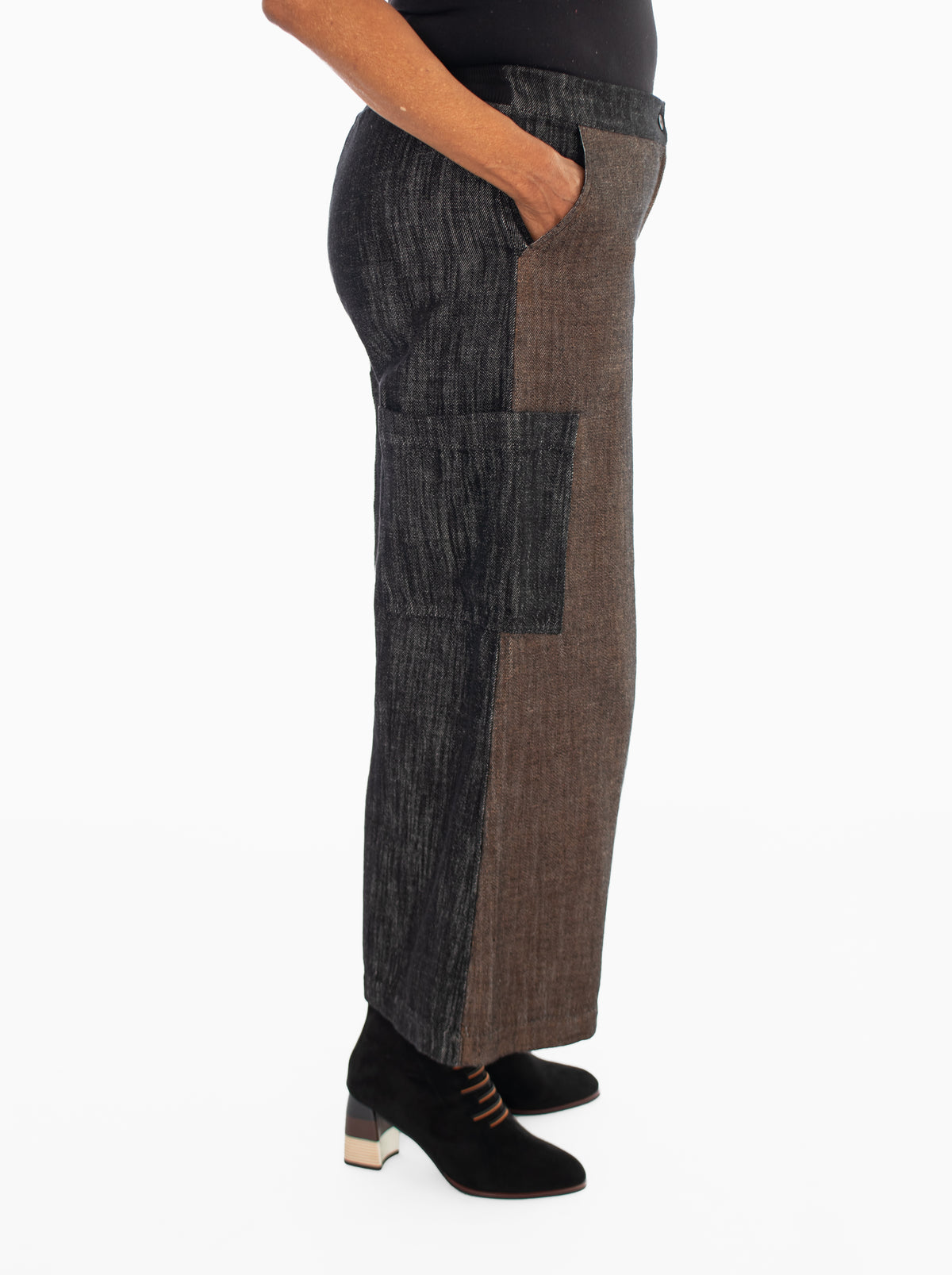 Kedziorek Colorblock Pants, Copper - Essential Elements Chicago
