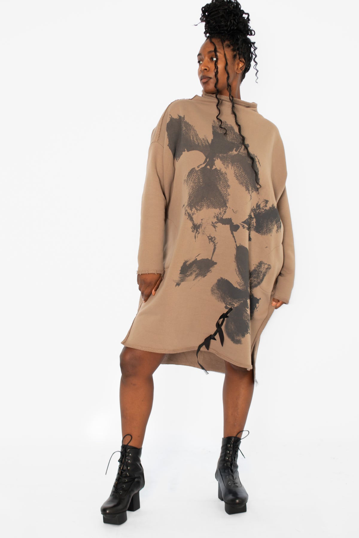 Kedziorek Ptrinted Knit Dress - Essential Elements Chicago