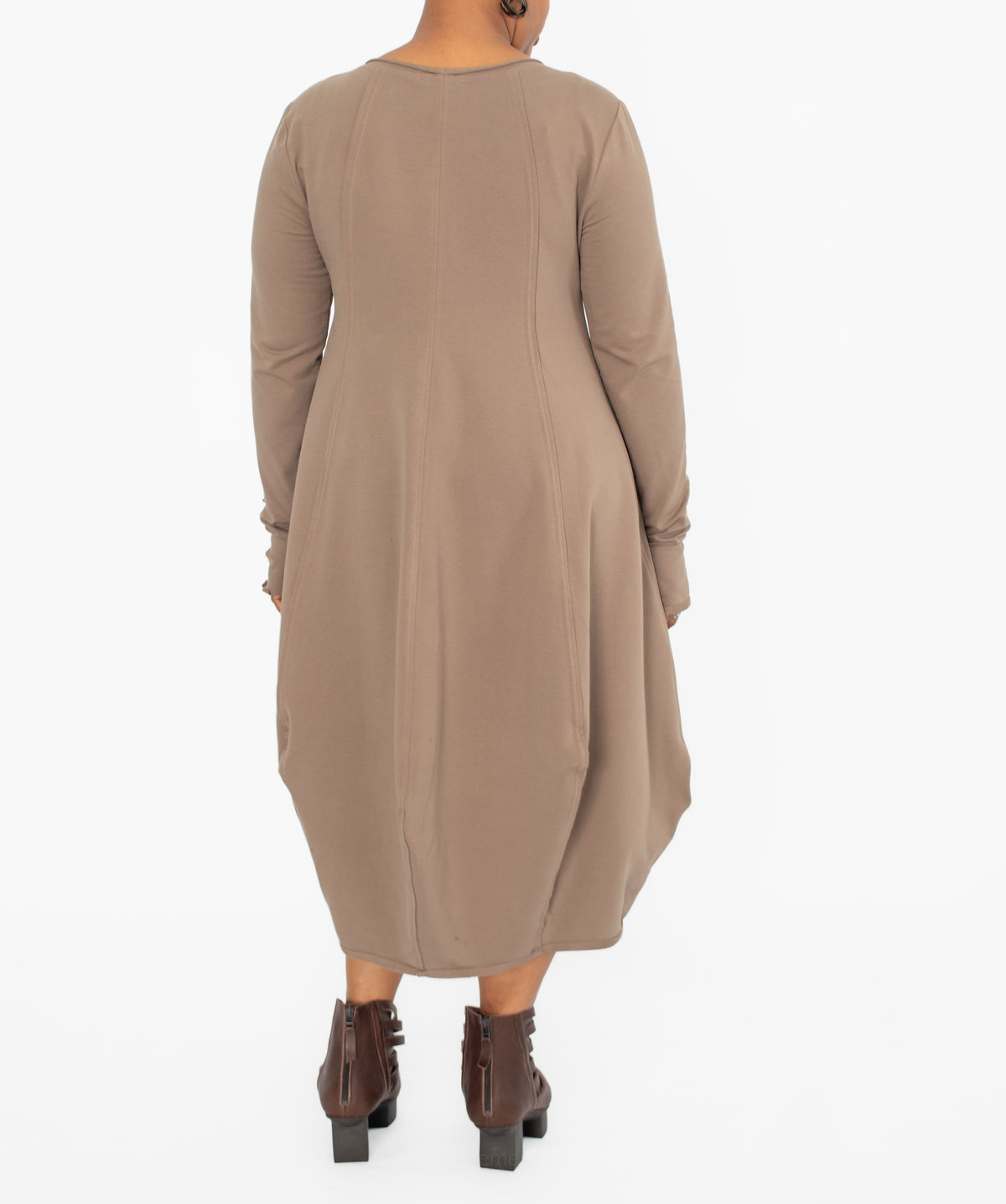 Kedziorek Tulip Dress, Taupe