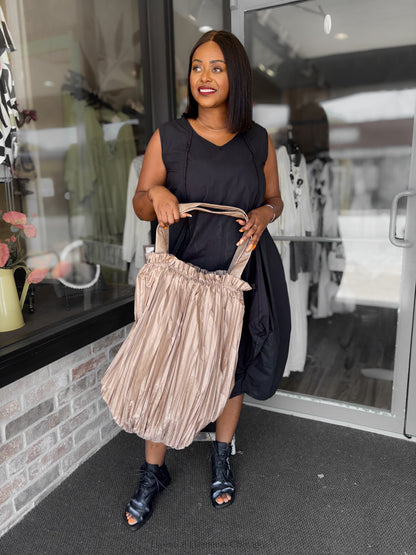 Kedziorek Pleated Handbag