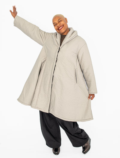 Kedziorek Swing Coat, Cloud