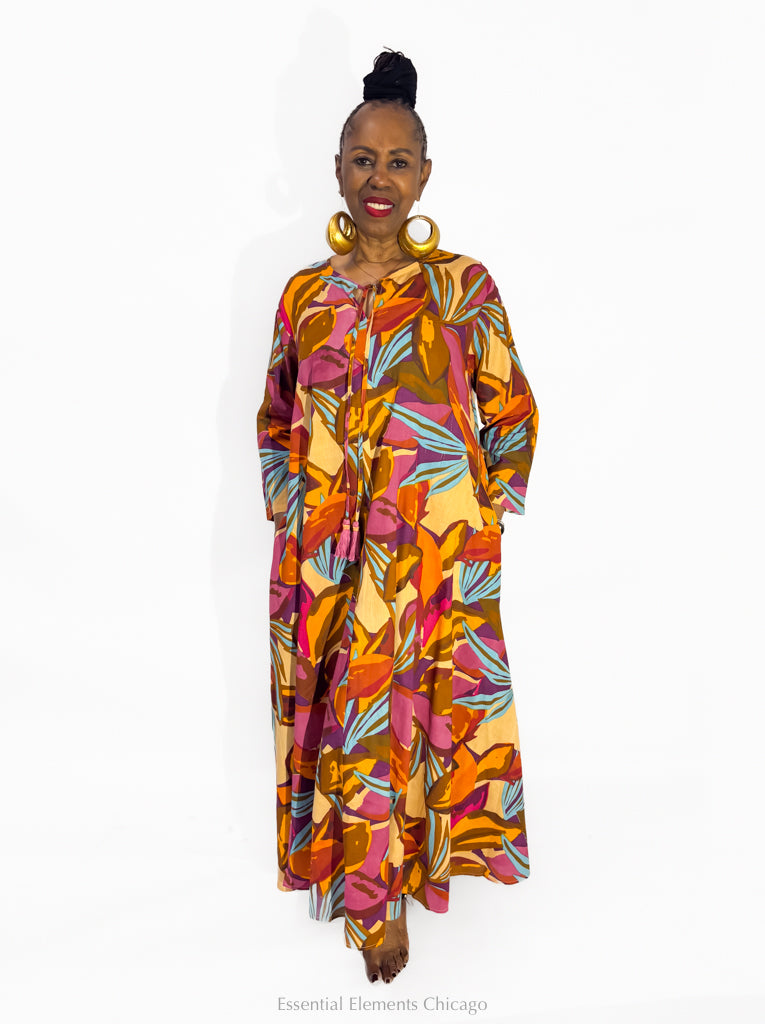 KikiSol Maxi Dress, Desert Fruit