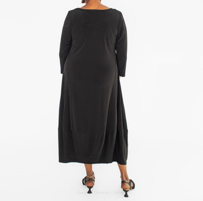 Kozan Demi Dress, Black - Essential Elements Chicago