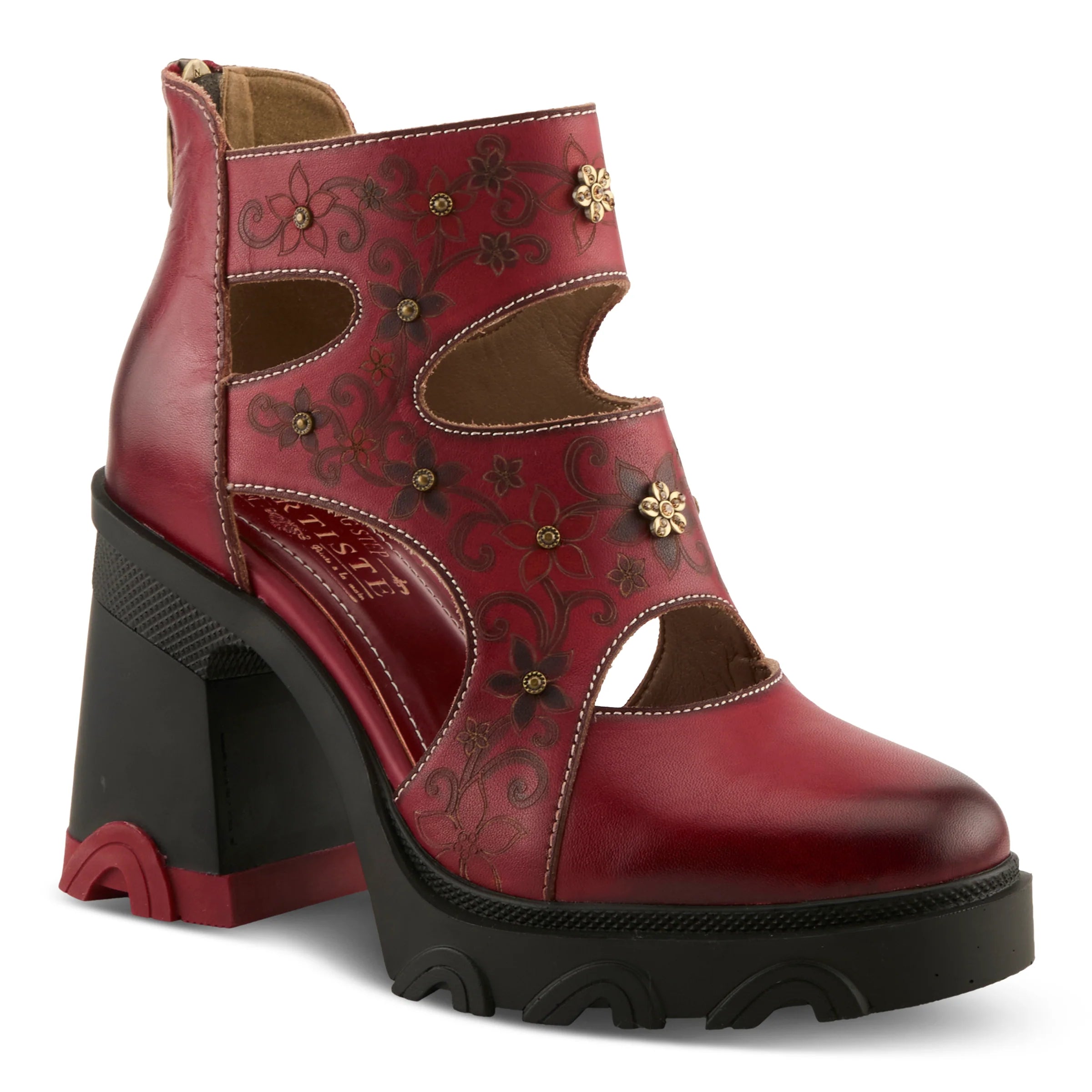L'Artiste Capsule Boots - Red