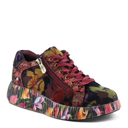 L'Artiste Dallyn Sneaker, Bordeaux - Essential Elements Chicago