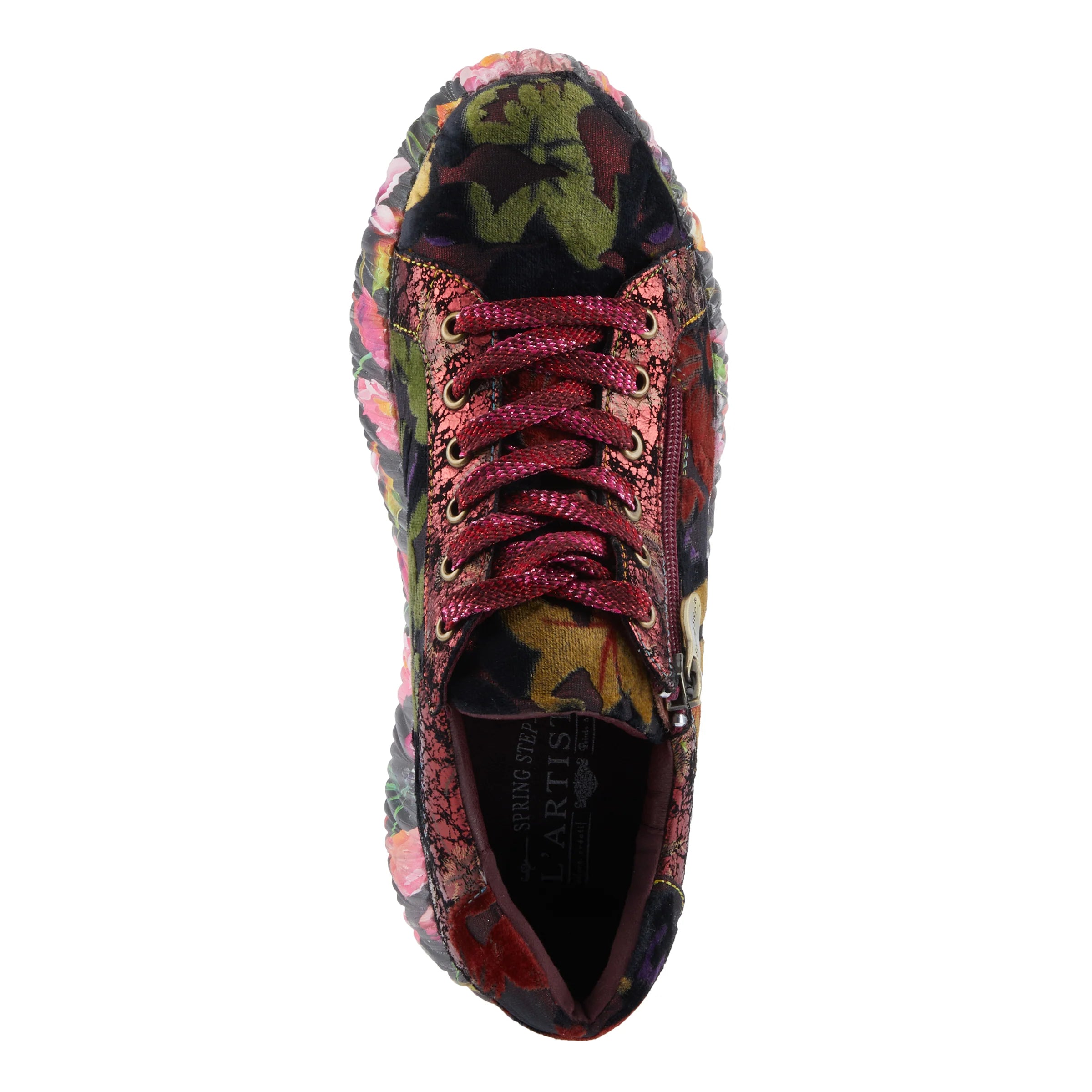 L'Artiste Dallyn Sneaker, Bordeaux - Essential Elements Chicago