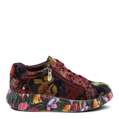 L'Artiste Dallyn Sneaker, Bordeaux - Essential Elements Chicago