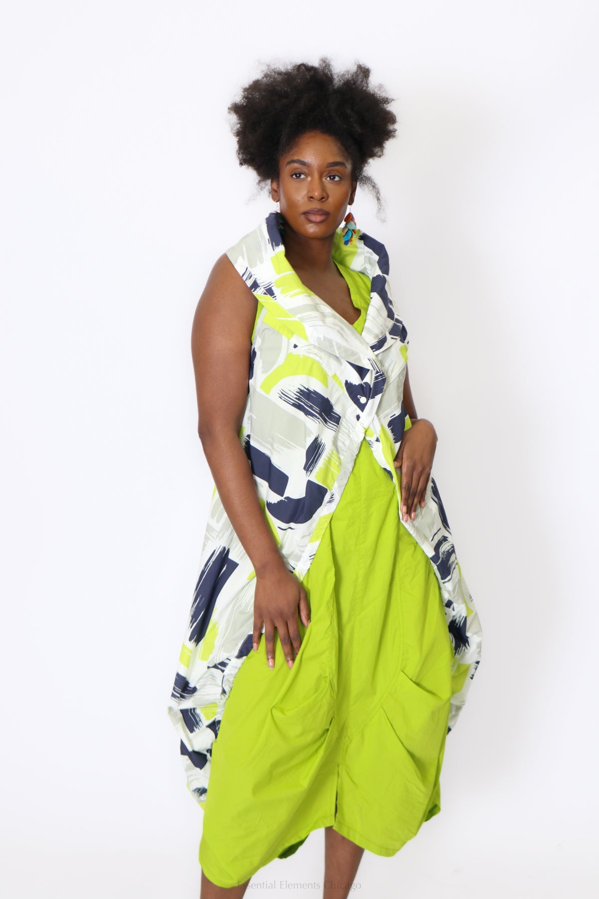 Luukaa Lumina Vest, Navy - Essential Elements Chicago