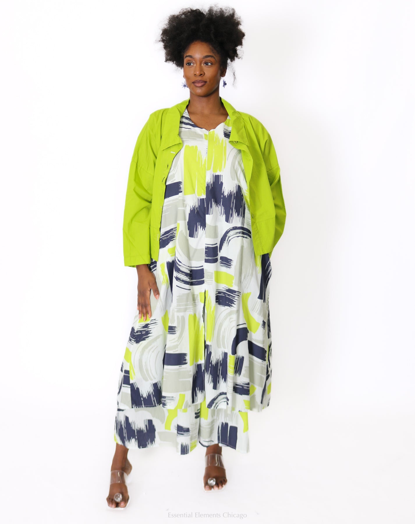 Luukaa Lumina Jacket, Pistachio - Essential Elements Chicago