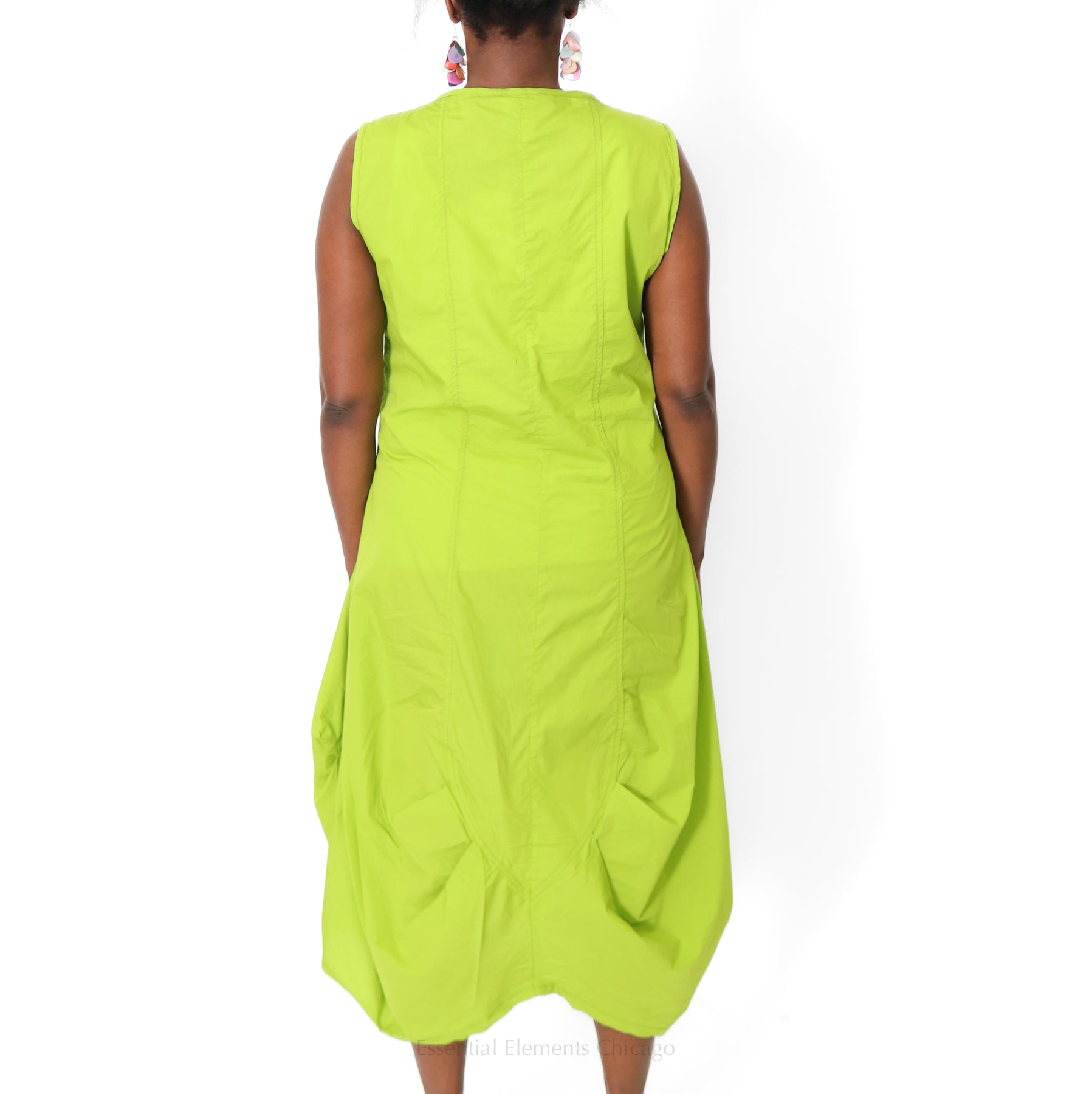 Luukaa Lumina Dress, Pistachio - Essential Elements Chicago