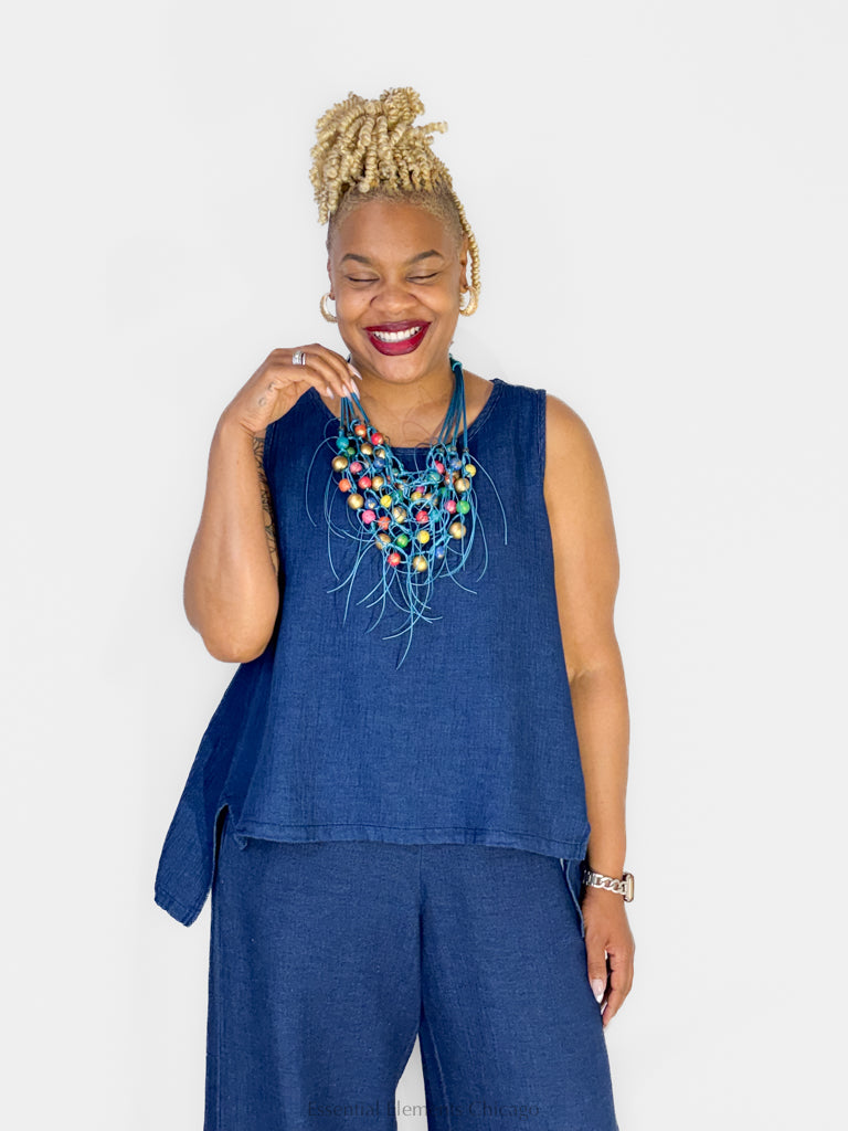 Luukaa Floria Tank, Denim