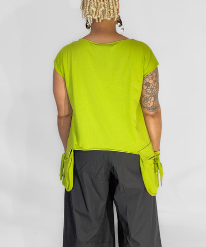 Luukaa Elodie Vest, Lime - Essential Elements Chicago
