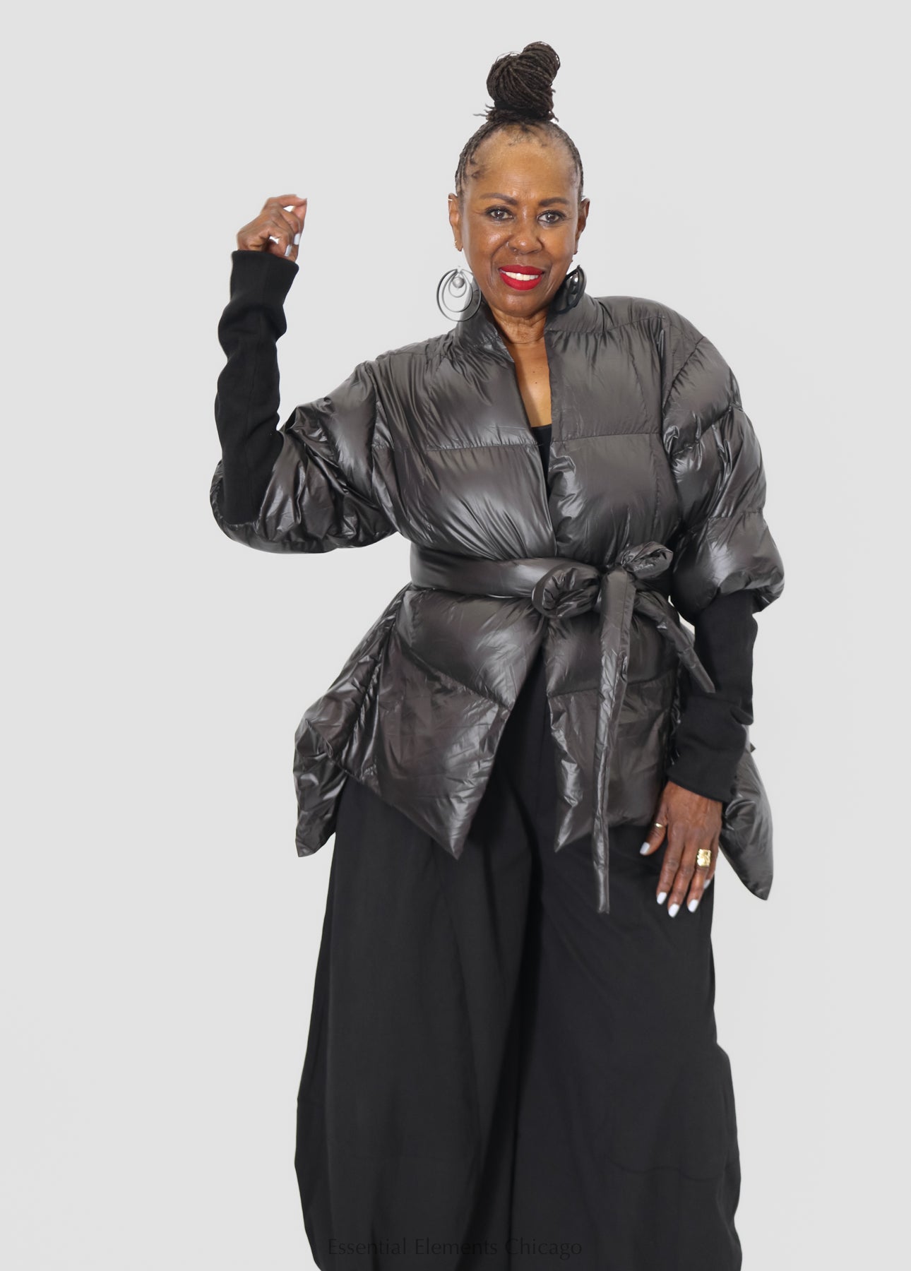 Axis Quilted Jacket - Black