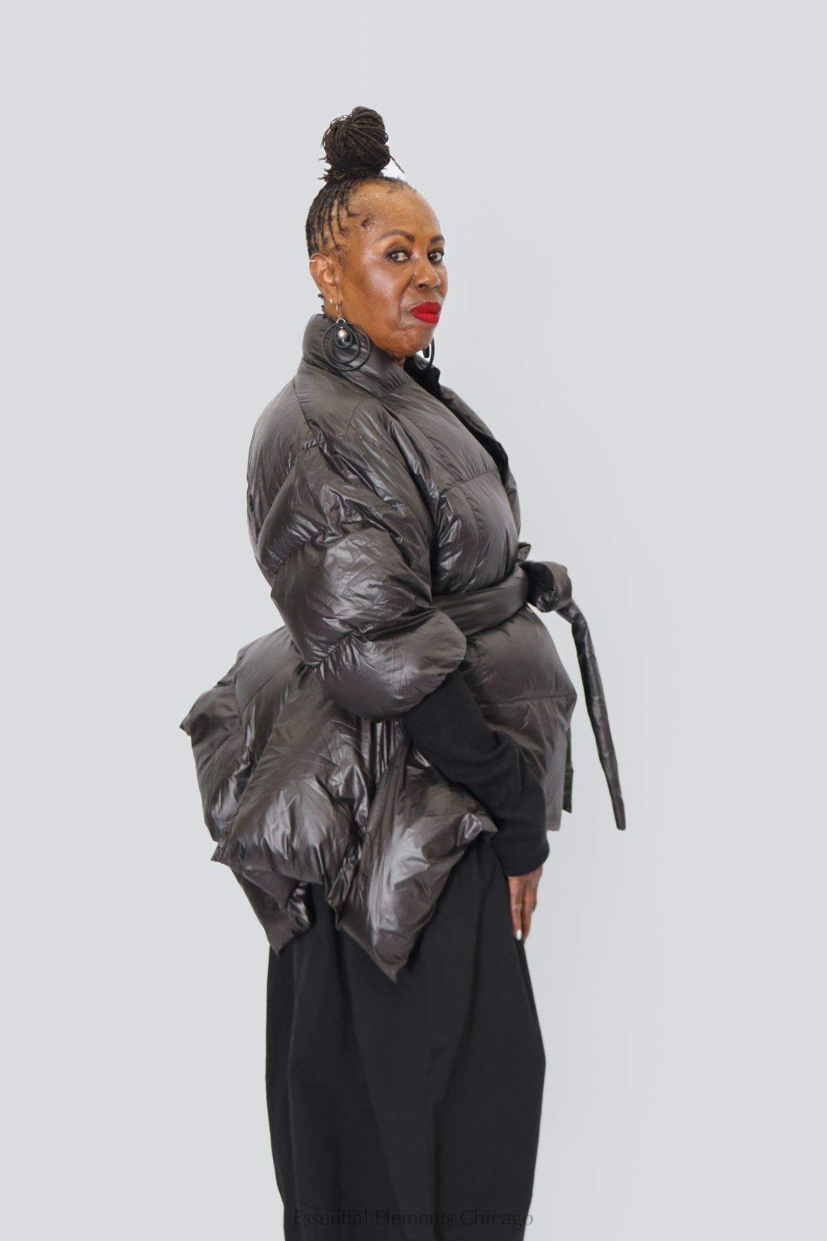 Axis Quilted Jacket - Black