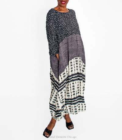Moonlight Multi Print Dress