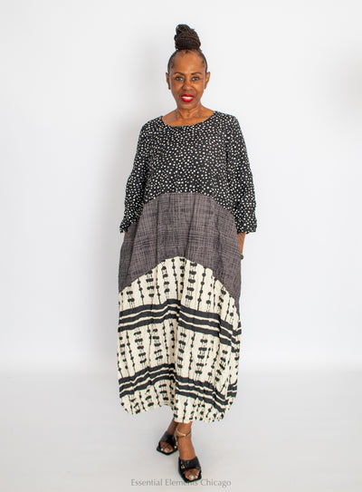 Moonlight Multi Print Dress