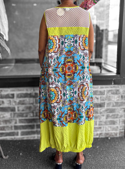 Moonlight Fishnet Dress - Essential Elements Chicago