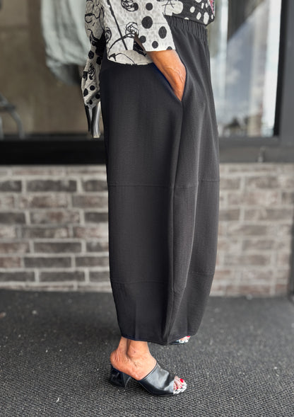 Moonlight Lantern Pants, Black