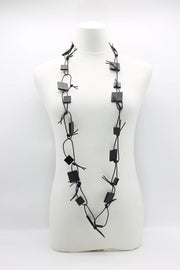 Jianhui Wood Chainlink Necklace