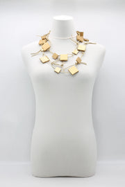 Jianhui Wood Chainlink Necklace