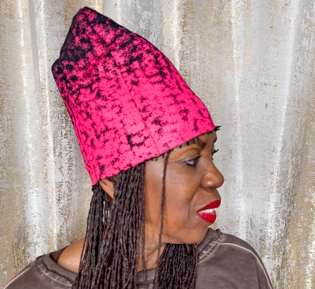 Pink Specks Beanie - Essential Elements Chicago