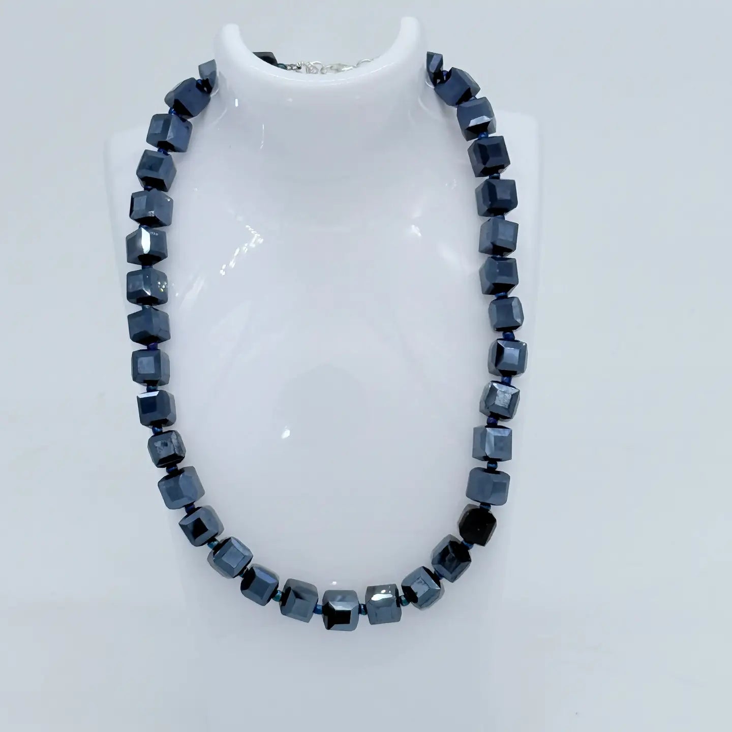 Jianhui Big Crystal Cube Necklace